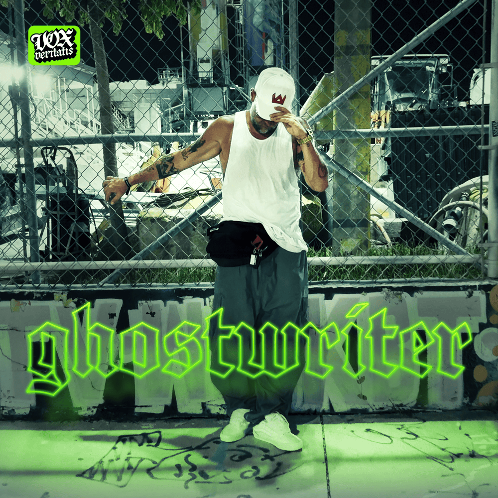 Album cover art for "GHOSTWRITER" by Tede