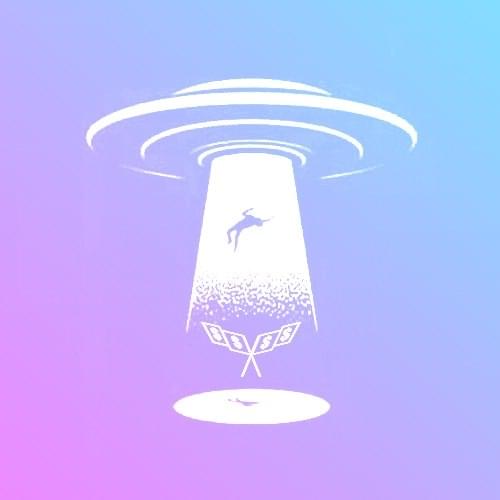 Album cover art for "ИЩЕМ НЛО (ARE LOOKING FOR UFO)" by PRESCO LUCCI