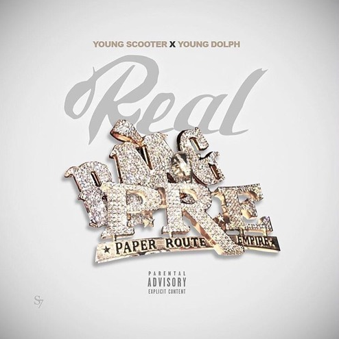 Album cover art for "Real" by Young Scooter & Young Dolph