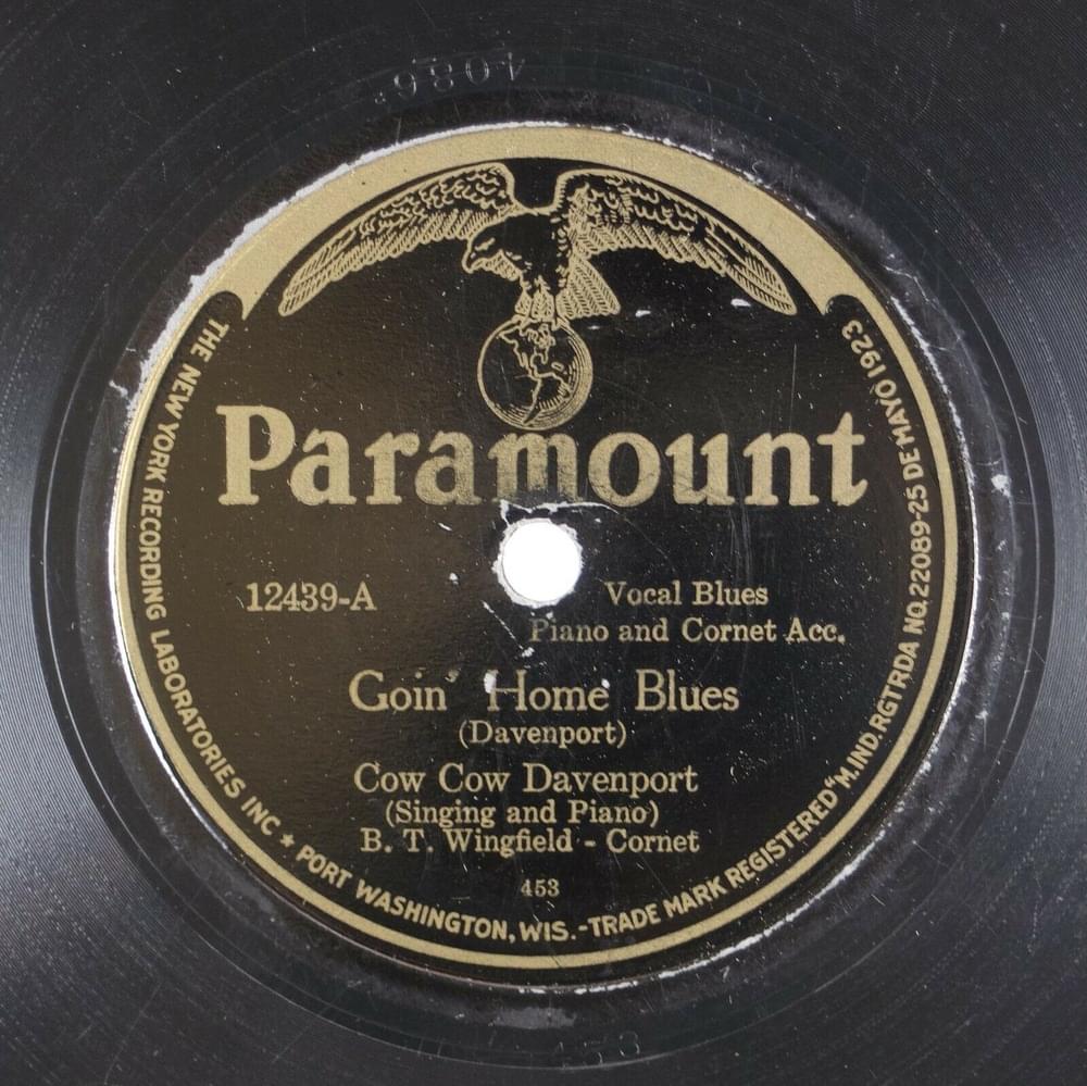 Goin’ Home Blues by Cow Cow Davenport