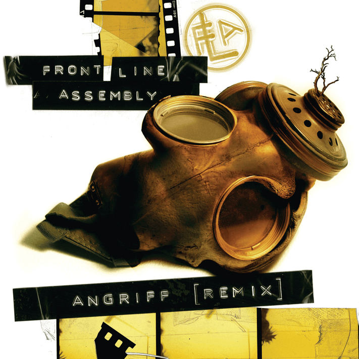 Album cover art for "Angriff" by Front Line Assembly