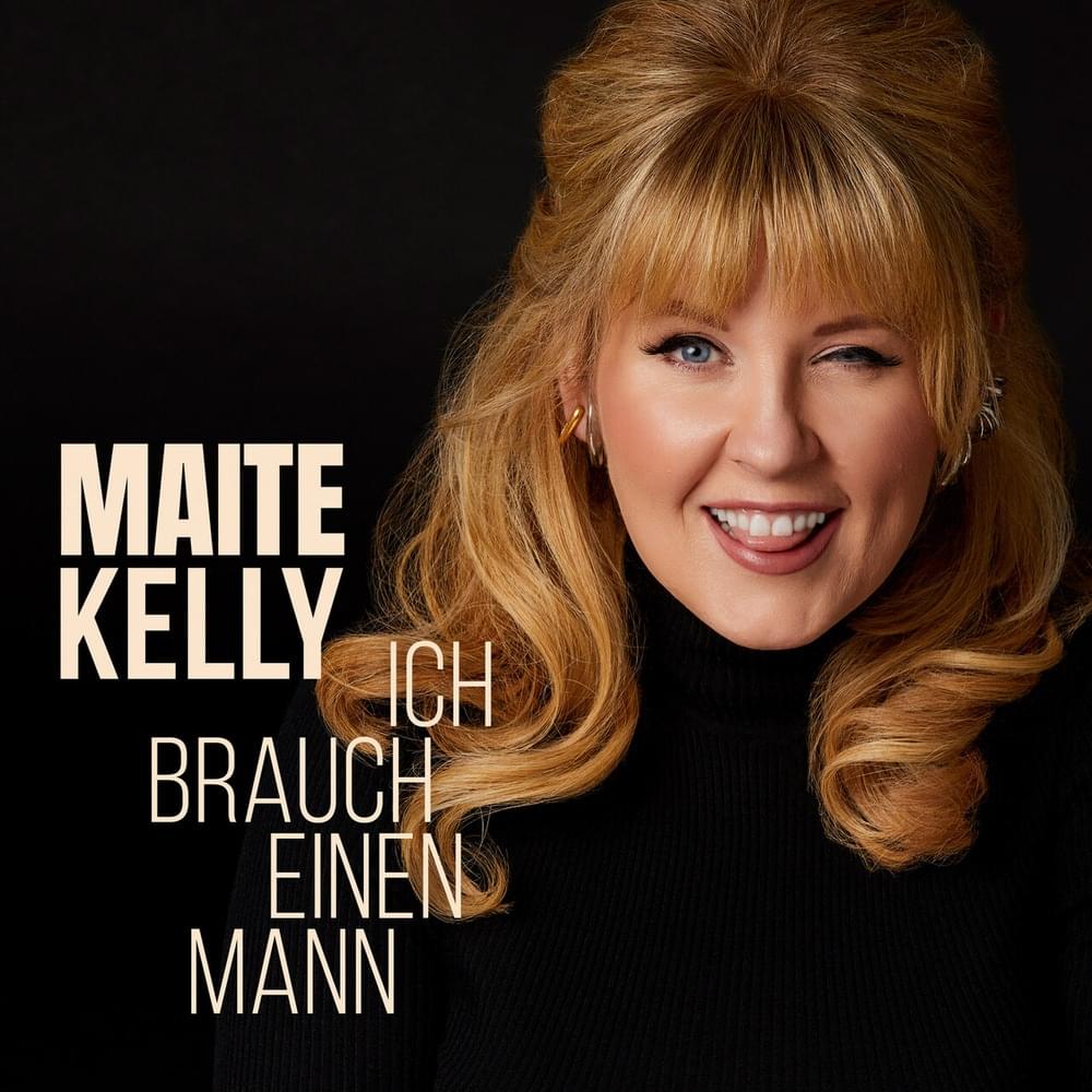 Album cover art for "Ich brauch einen Mann" by Maite Kelly
