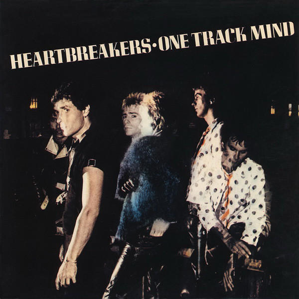Album cover art for "One Track Mind" by Johnny Thunders & The Heartbreakers