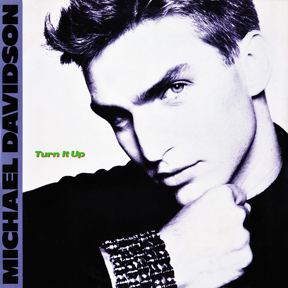 Album cover art for "Turn It Up" by Michael Davidson
