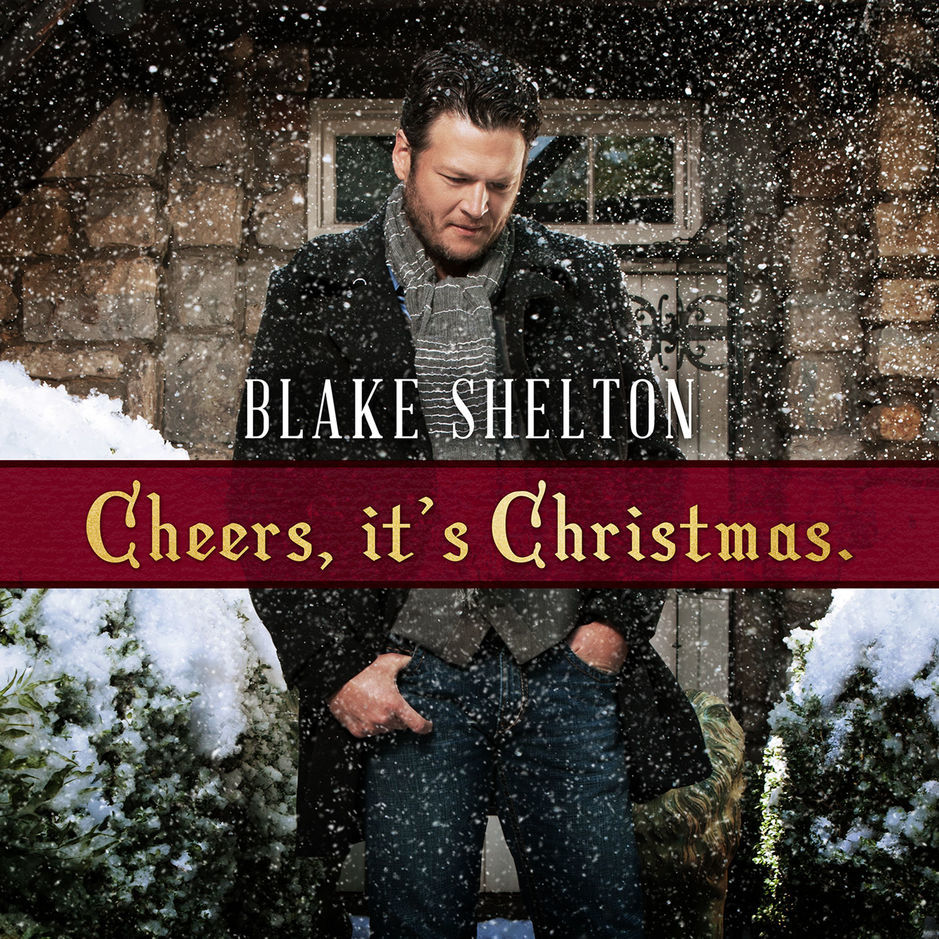 Album cover art for "Two Step ’Round the Christmas Tree" by Blake Shelton