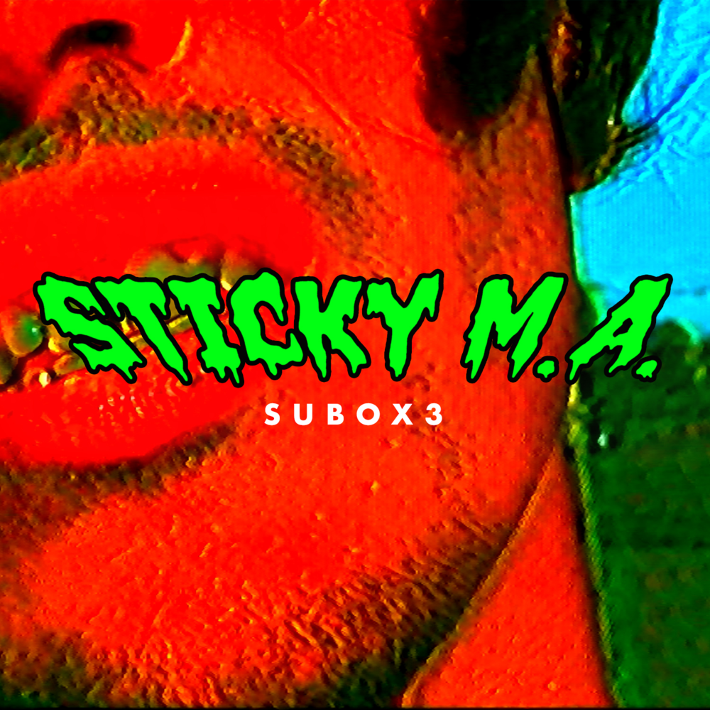 Album cover art for "SuboX3" by Sticky M.A. & Danni Ble