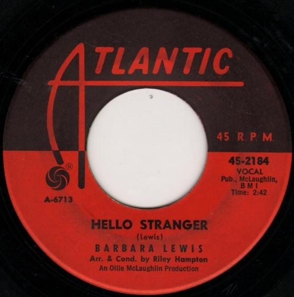 Album cover art for "Hello Stranger" by Otis Redding