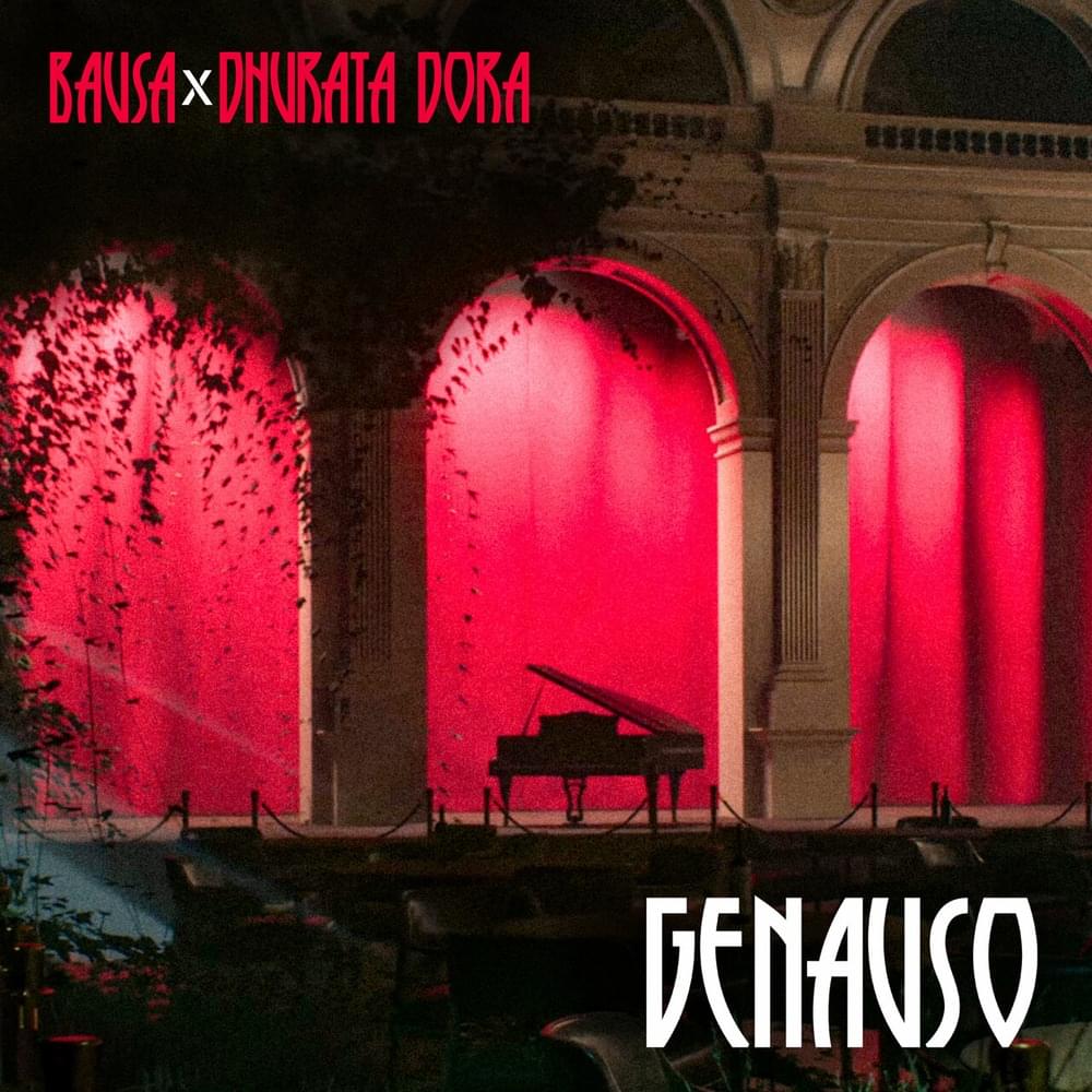 Album cover art for "Genauso" by Bausa