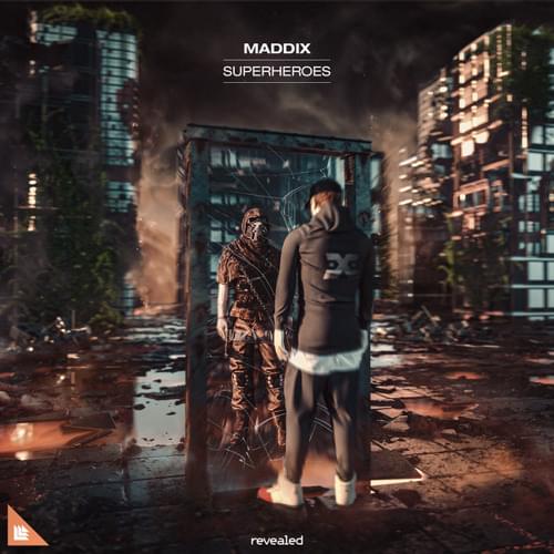 Album cover art for "Superheroes" by Maddix