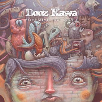 Album cover art for "Gel douche au chocolat" by Dooz Kawa & Dah Conectah & Tekilla