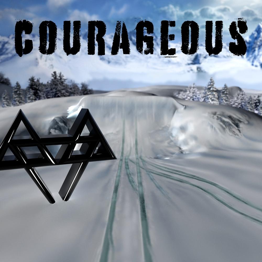 Album cover art for "Courageous" by NEFFEX