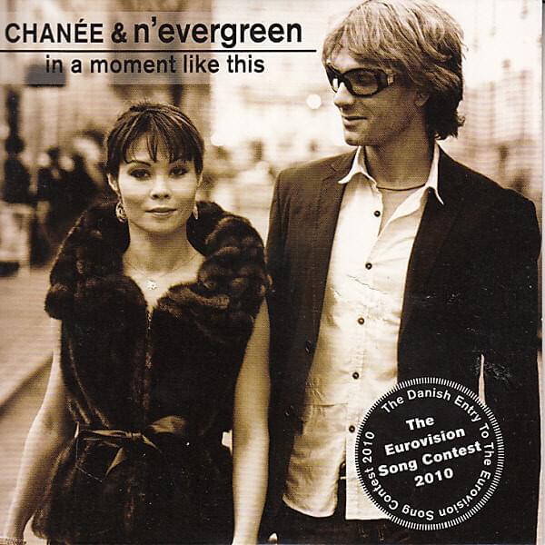 Album cover art for "In A Moment Like This" by Chanée & N’evergreen