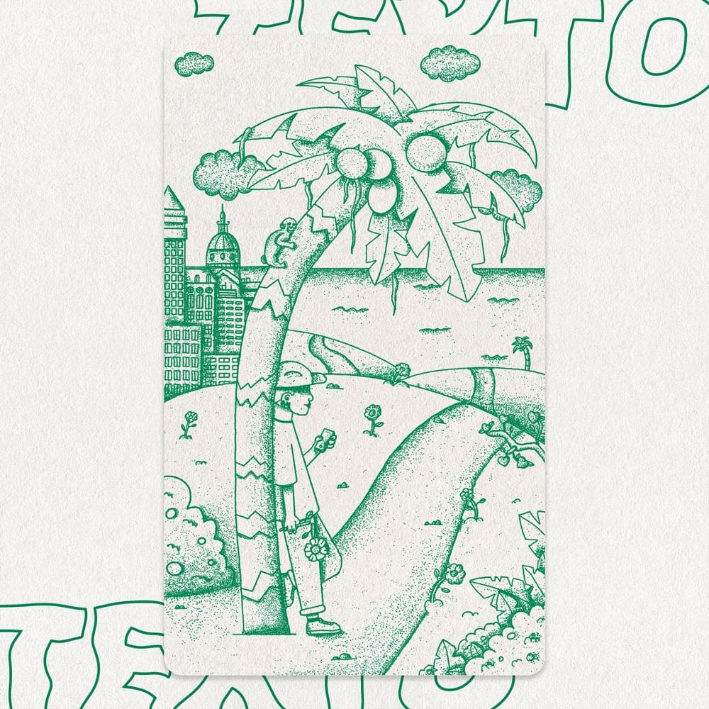 Album cover art for "texto" by aupinard