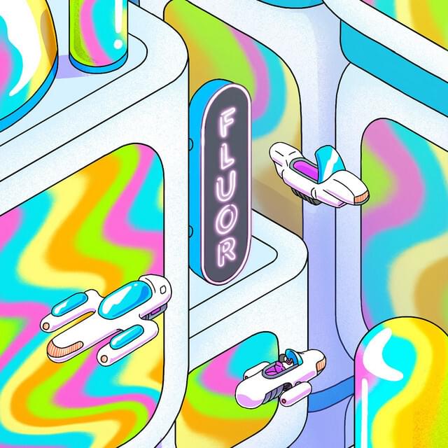 Album cover art for "Fluor" by Skygaze