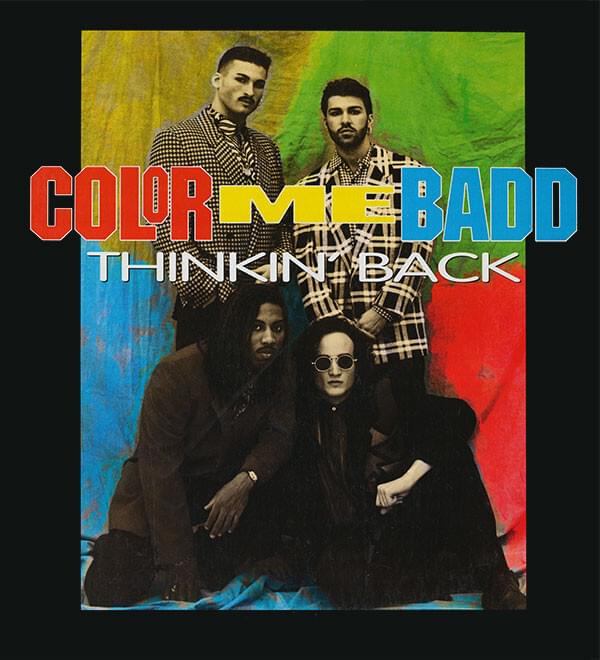 Album cover art for "Thinkin’ Back" by Color Me Badd