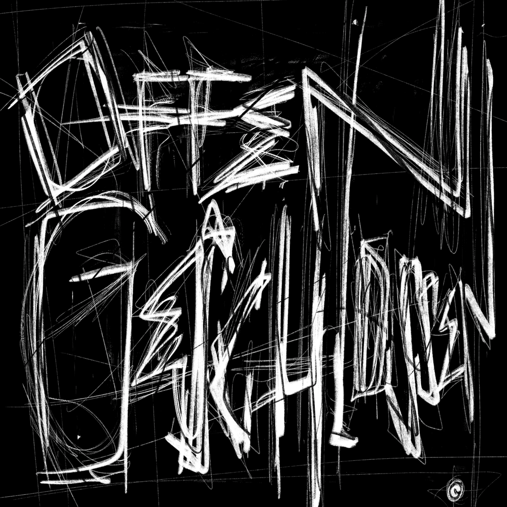 Album cover art for "Offen / Geschlossen" by Haftbefehl