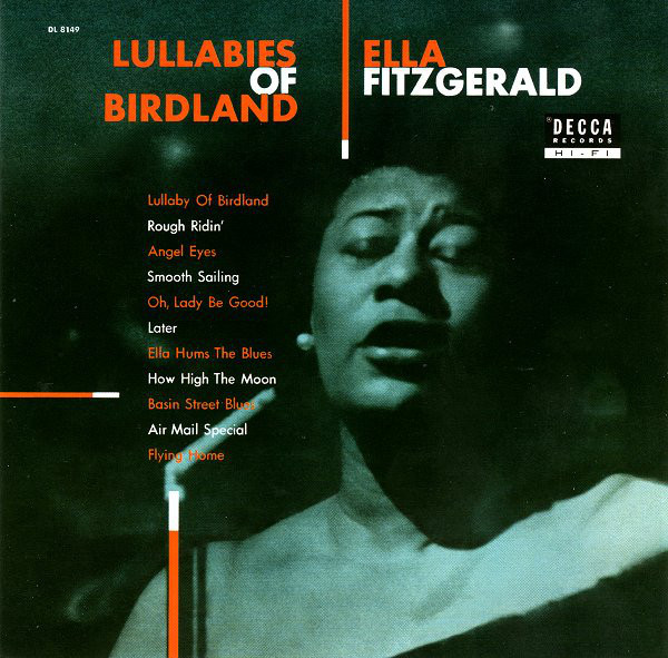 Album cover art for "Airmail Special" by Ella Fitzgerald