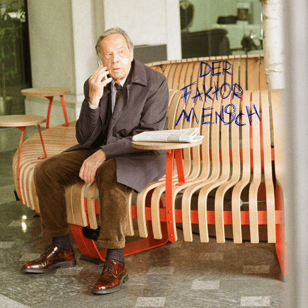 Album cover art for "Der Faktor Mensch" by Bausa