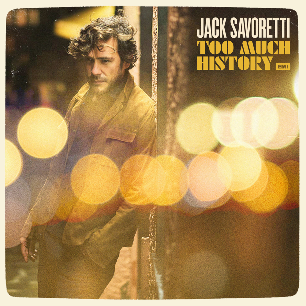 Album cover art for "Too Much History" by Jack Savoretti