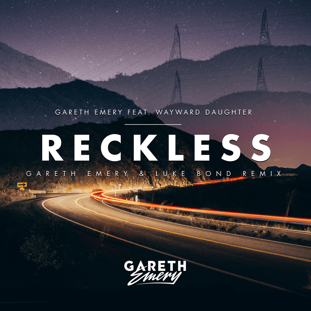 Album cover art for "Reckless (Gareth Emery & Luke Bond Remix)" by Gareth Emery & Wayward Daughter