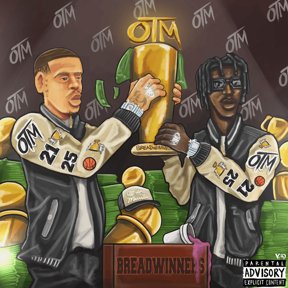 Album cover art for "Breadwinners" by OTM