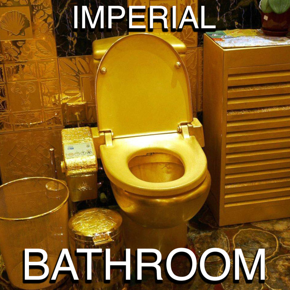 Album cover art for "Imperial Bathroom" by Tim Heidecker