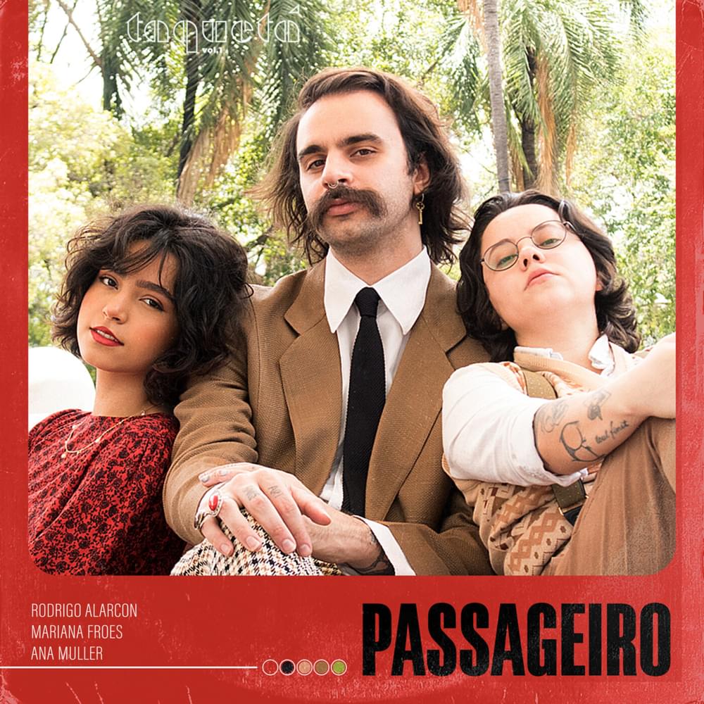 Album cover art for "Passageiro" by Ana Muller