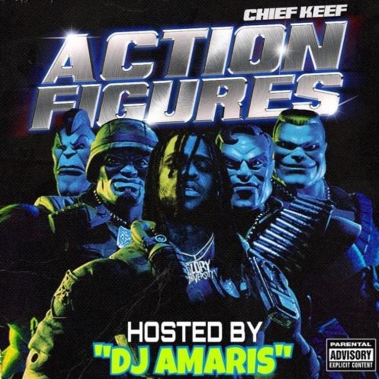 Album cover art for "Action Figures" by Chief Keef