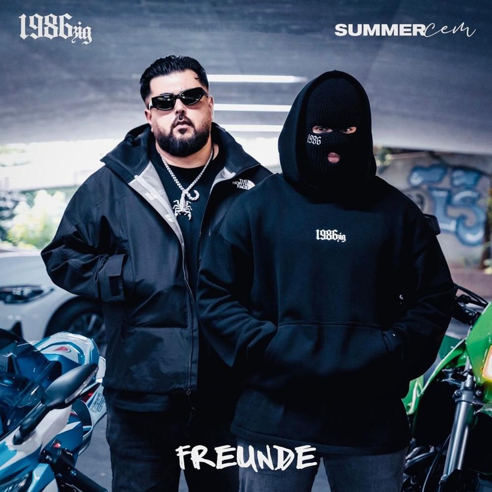 Album cover art for "Freunde" by 1986zig