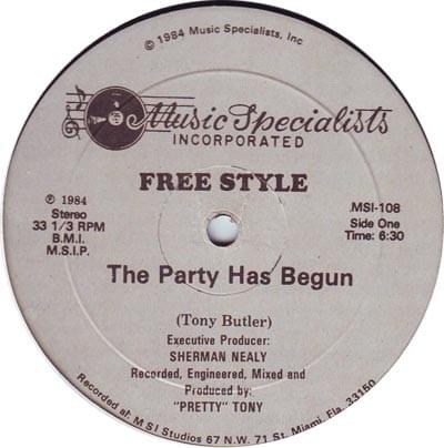 The Party’s Just Begun by Freestyle (Electro)