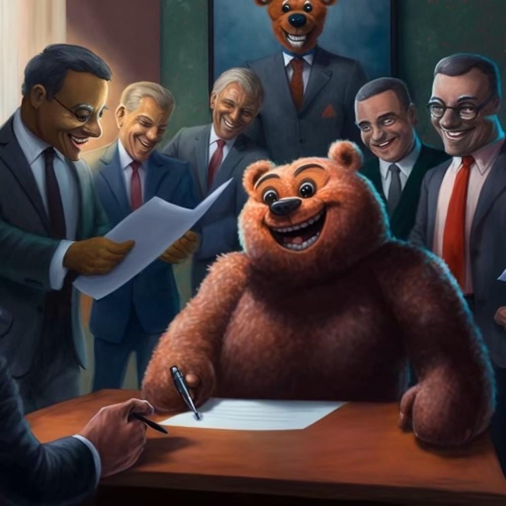Album cover art for "Interscope" by BEAR1BOSS