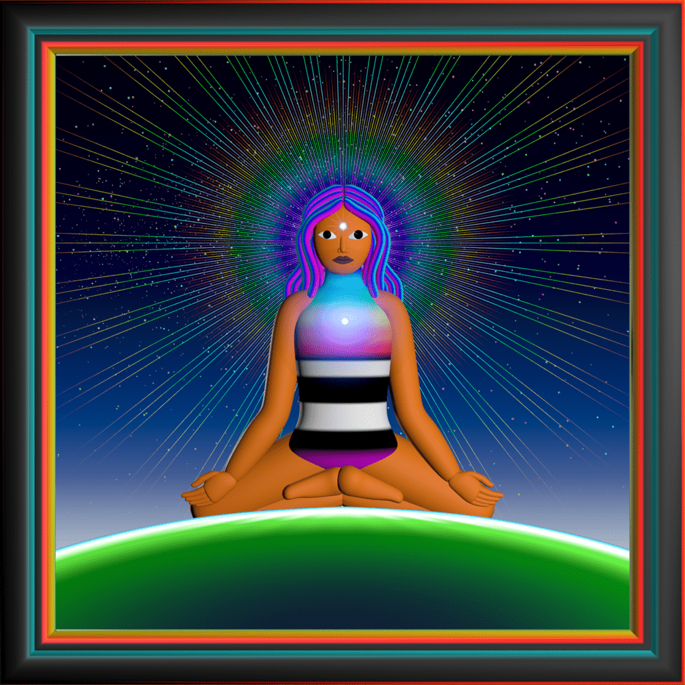Album cover art for "Carolina" by Crystal Fighters