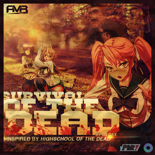 Album cover art for "Survival Of The Dead" by pdr dax & Real Venom