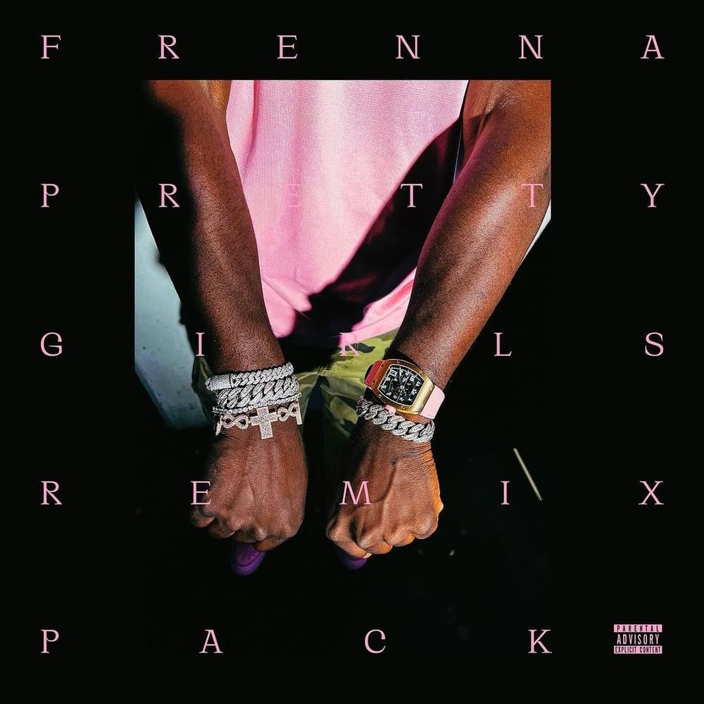 Album cover art for "PRETTY GIRLS - Remix" by Frenna & Jonna Fraser & Emms