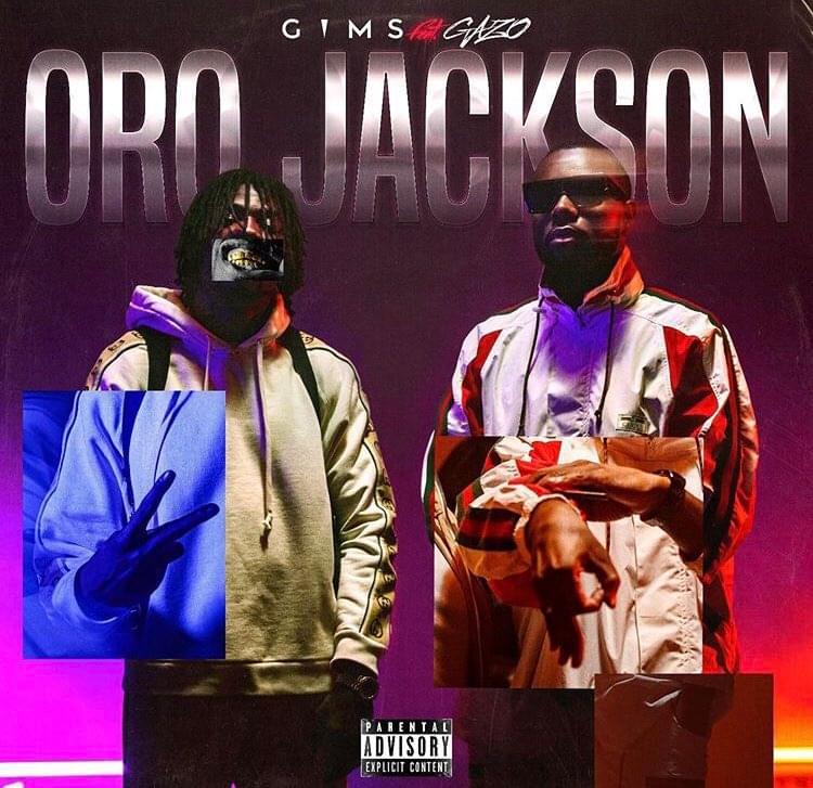 Album cover art for "ORO JACKSON" by GIMS & Gazo