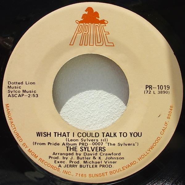 Wish That I Could Talk to You by The Sylvers