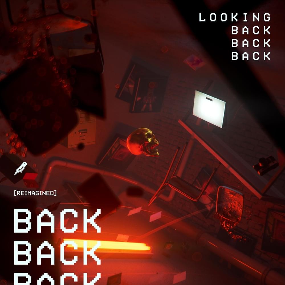 Album cover art for "Looking Back (Reimagined)" by DROELOE