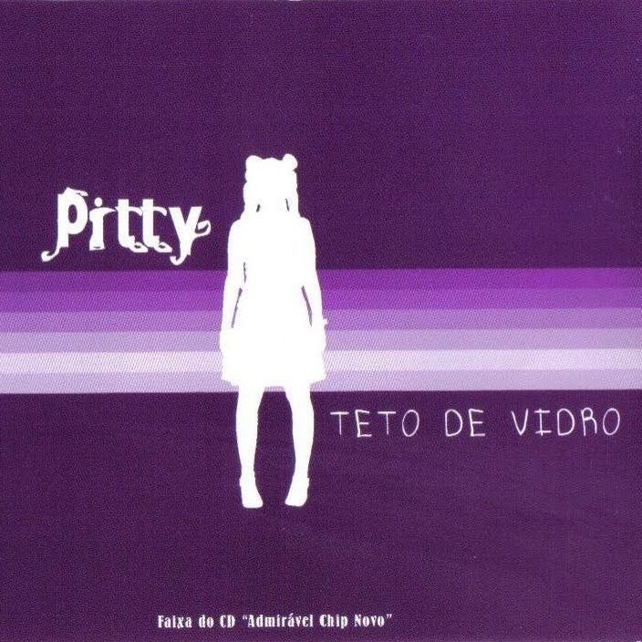 Album cover art for "Teto de Vidro" by Pitty