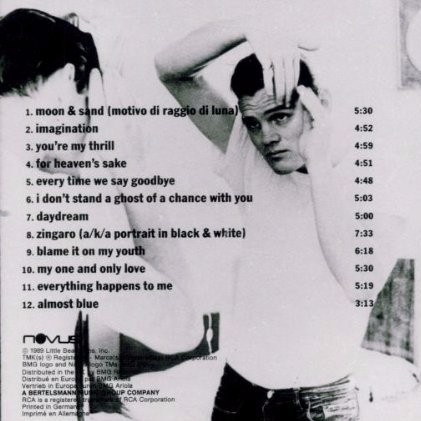 Album cover art for "Every Time We Say Goodbye" by Chet Baker