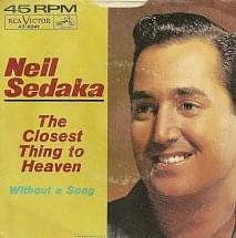 Album cover art for "The Closest Thing To Heaven" by Neil Sedaka