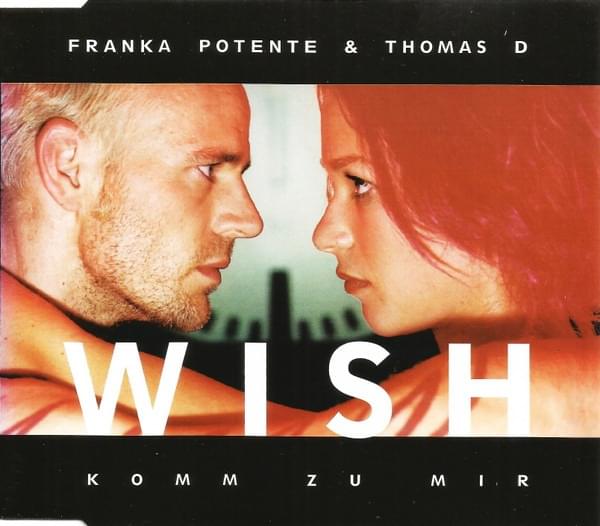 Album cover art for "Wish (Komm zu mir)" by Franka Potente