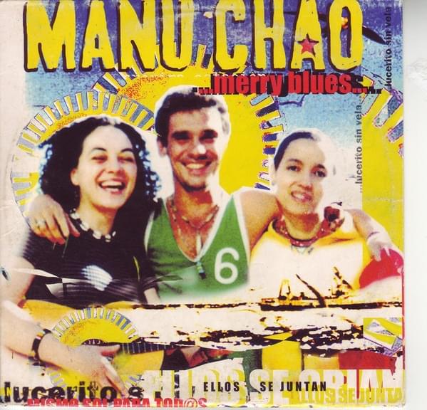 Album cover art for "Merry Blues" by Manu Chao