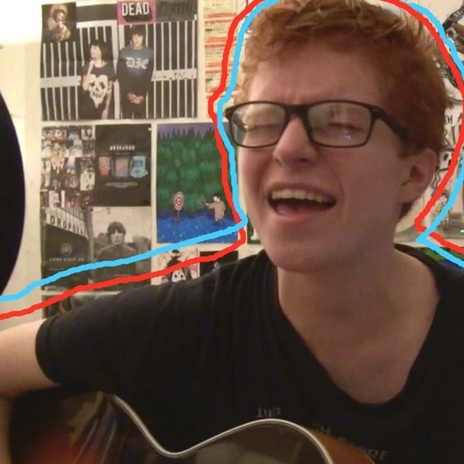 Album cover art for "Old friends - Pinegrove" by Cavetown