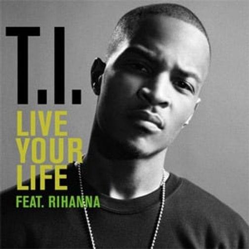 Album cover art for "Live Your Life (Remix)" by Pitbull & Rihanna