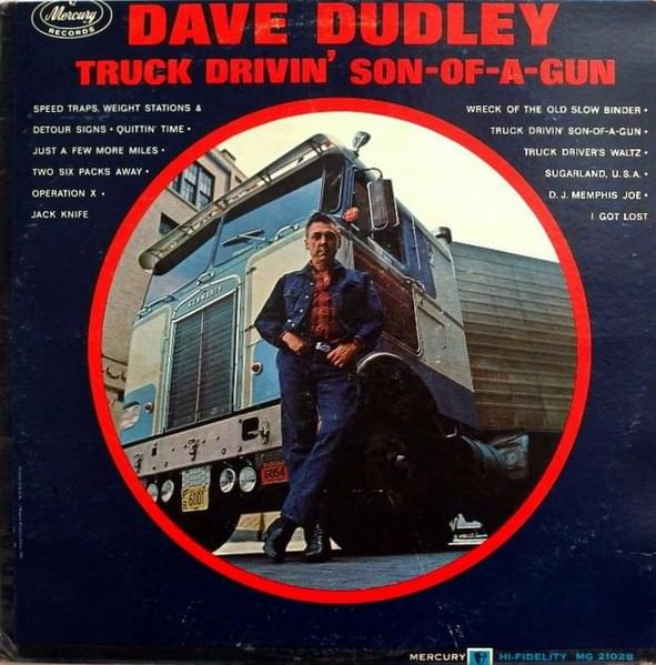 Album cover art for "Two Six Packs Away" by Dave Dudley
