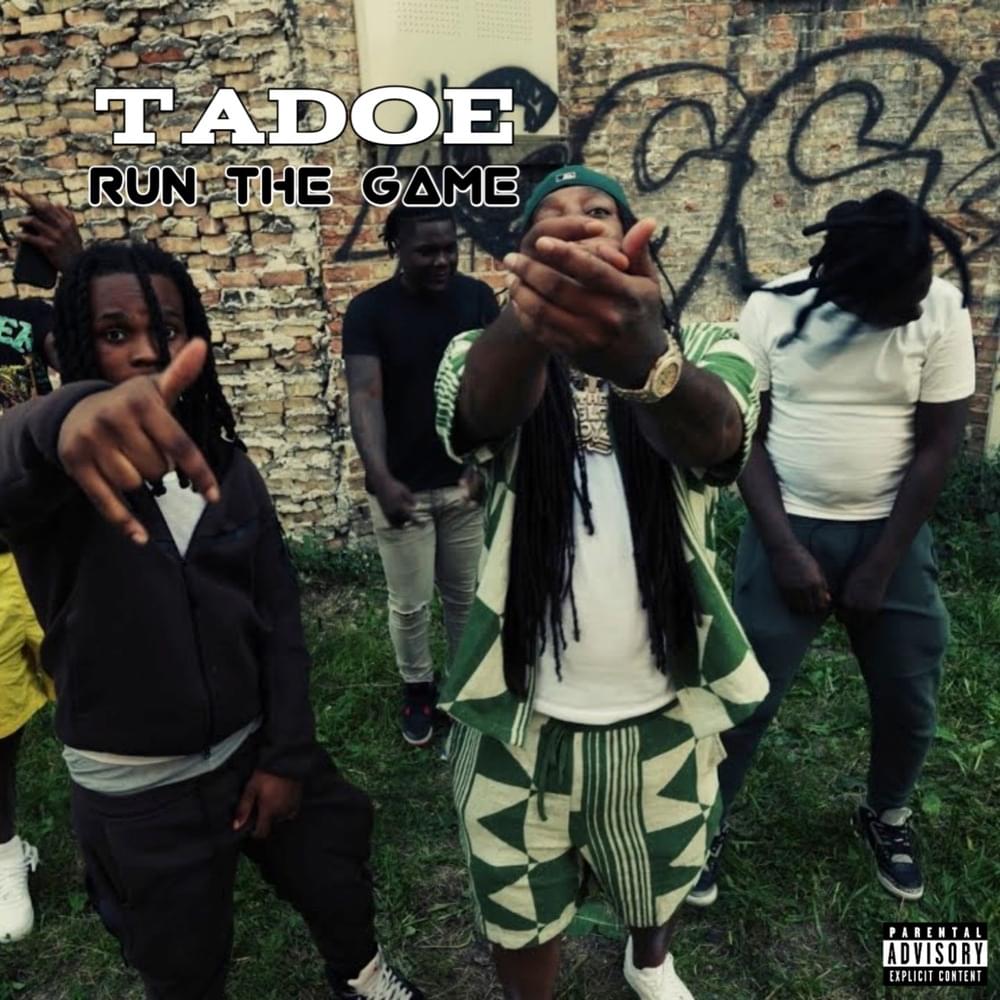 Album cover art for "Run the Game" by Tadoe