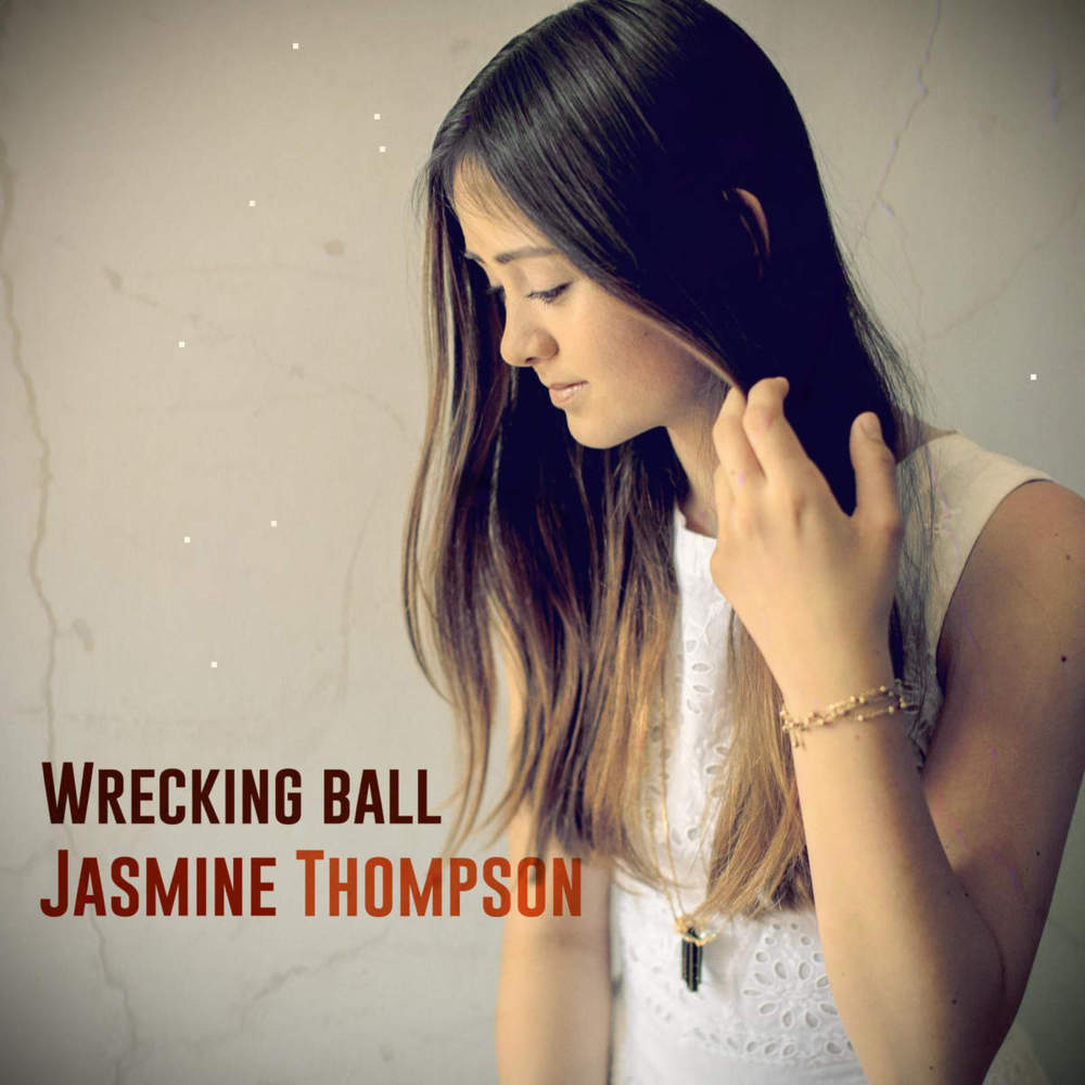 Album cover art for "Wrecking Ball" by Jasmine Thompson