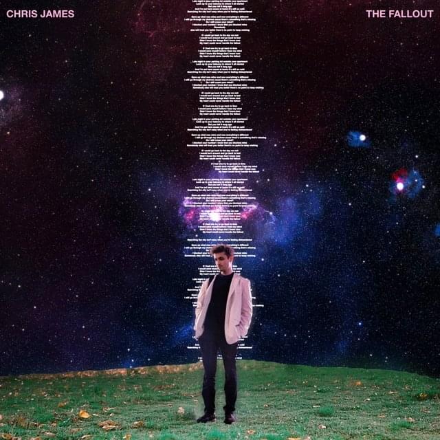 Album cover art for "The Fallout" by Chris James