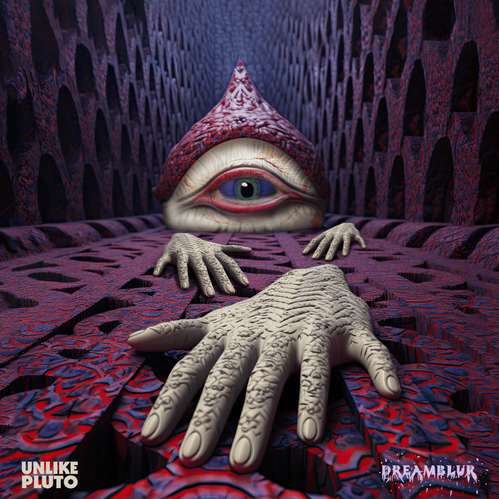 Album cover art for "Dreamblur" by Unlike Pluto