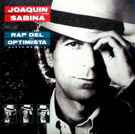 Album cover art for "Rap del optimista" by Joaquín Sabina